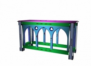 Gothic altar mesh