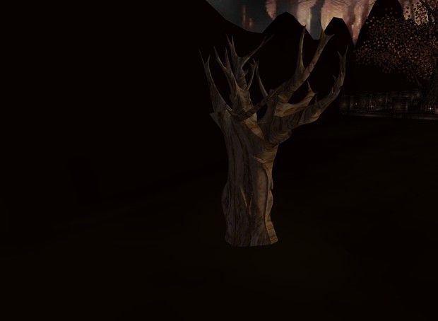 Spooky tree halloween
