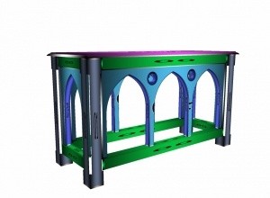 Gothic altar mesh