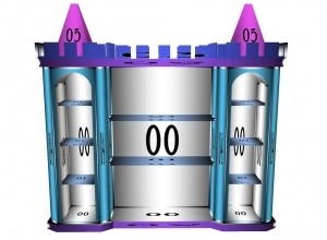 Castle shelf kids mesh