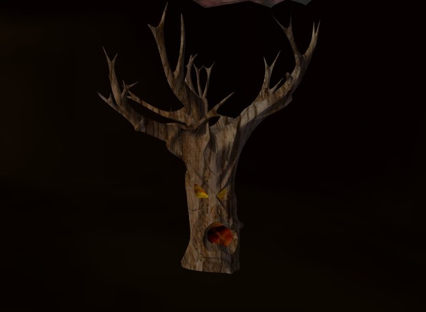 Spooky tree halloween