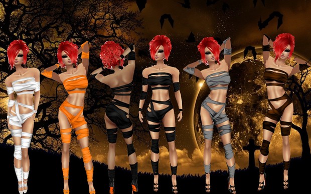 Halloween mummy outfit 5 colours