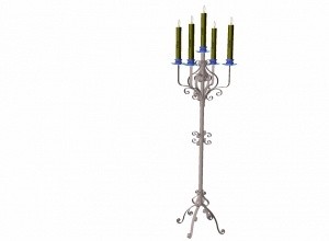 Gothic-Candlestand mesh