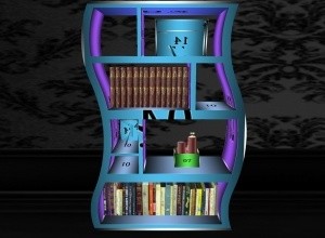 (Halloween) bookshelf