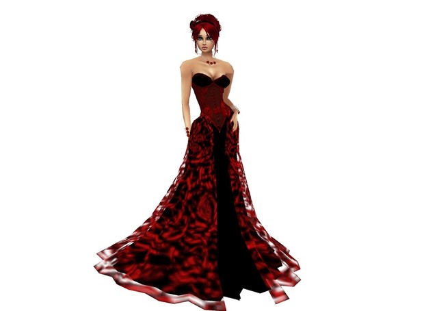 Lacedress red black