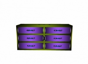 Chest with drawer mesh