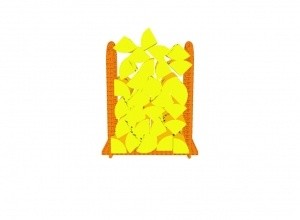 Wood pile mesh