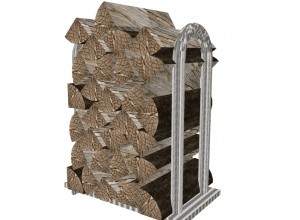Wood pile mesh