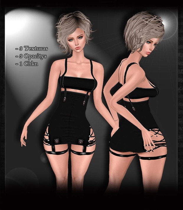 ::: LENORA DARK DRESS :::