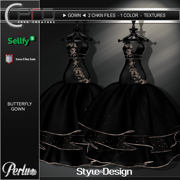 ►BUTTERFLY GOWN◄