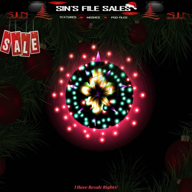 🎄Neon Wreath (CHKN File for Easy Upload)🎄