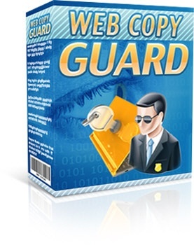 Web Copy Guard Software w/Resale Rights *Stops Thief!!