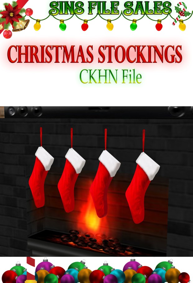 Christmas Stocking Set *CHKN File