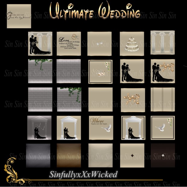 Ultimate Wedding (26 Textures)