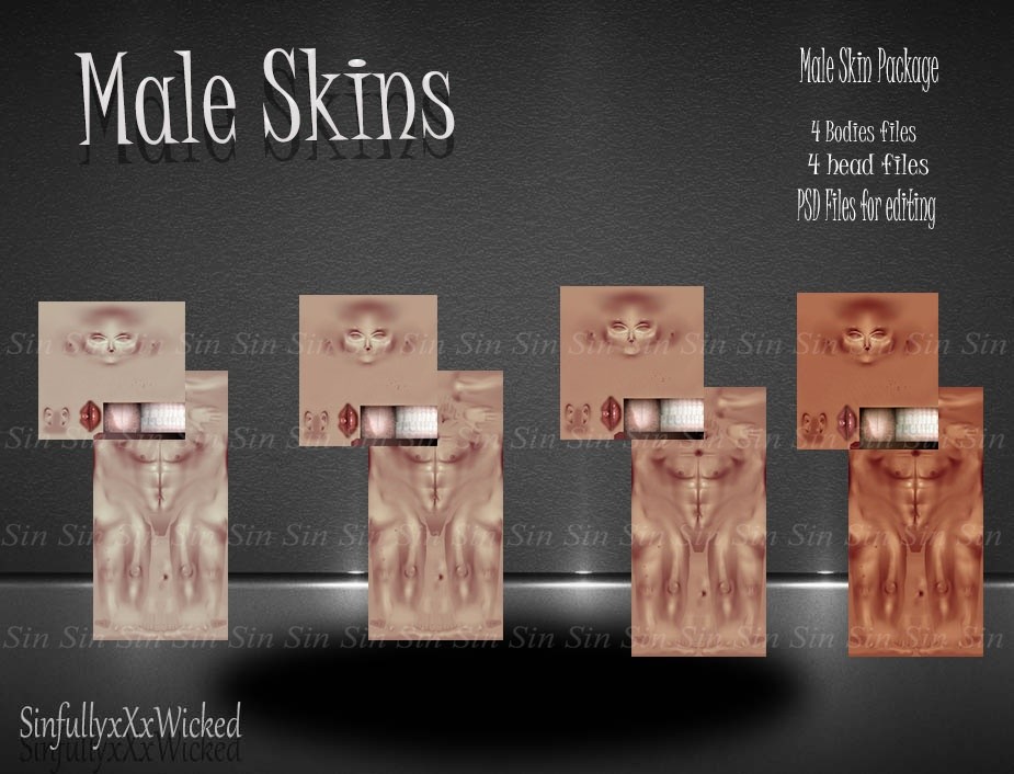 imvu skin male sellfy tones