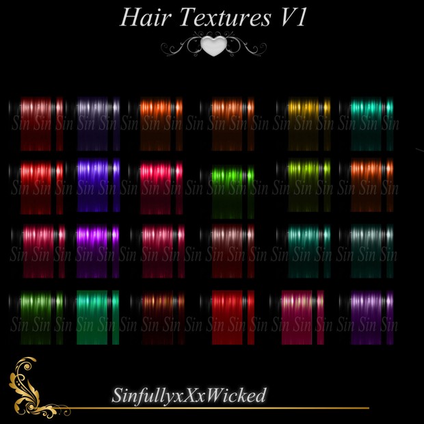 Hair Textures V2