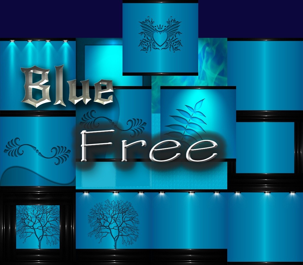 Blue Textures - IMVU Shop and File Sales