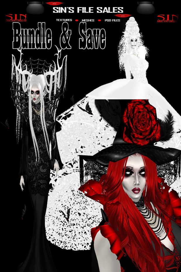 ๐ Bundle & Save ๐ 22 Items Included ( The Witch, Mrs Ghost & InTheWeb)