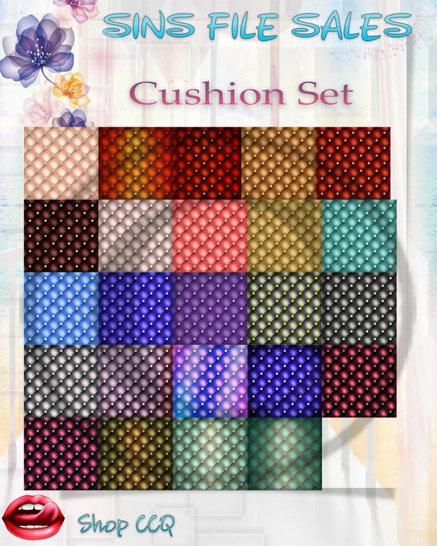 •Cushion Texture Set•