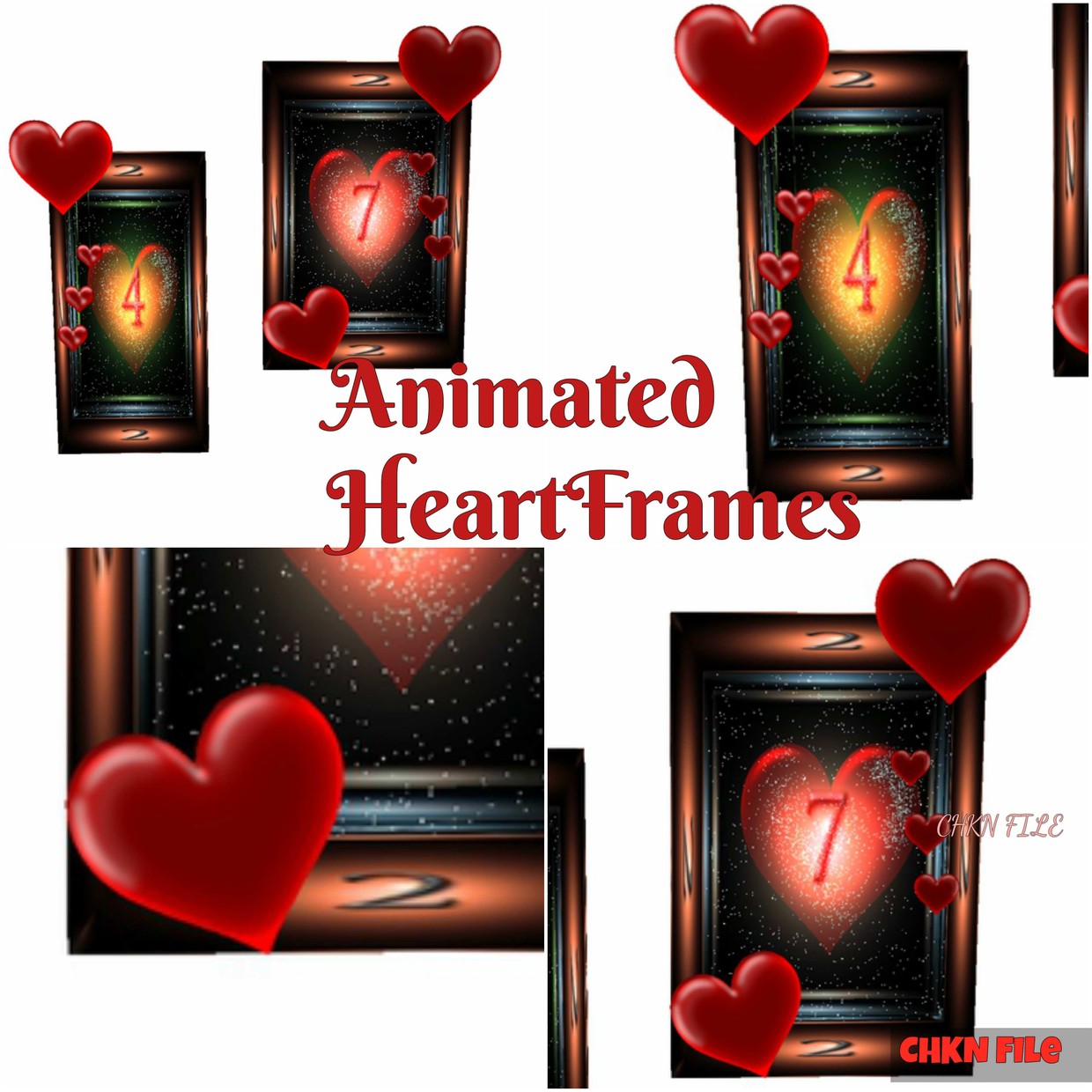 Double Picture Frames Animated IMVU Shop and File Sales