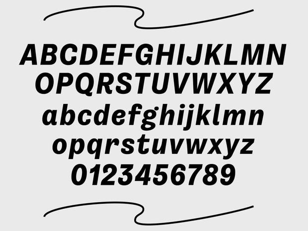 Nouveau Grotesque Bold Italic Web 10.000 Pageviews