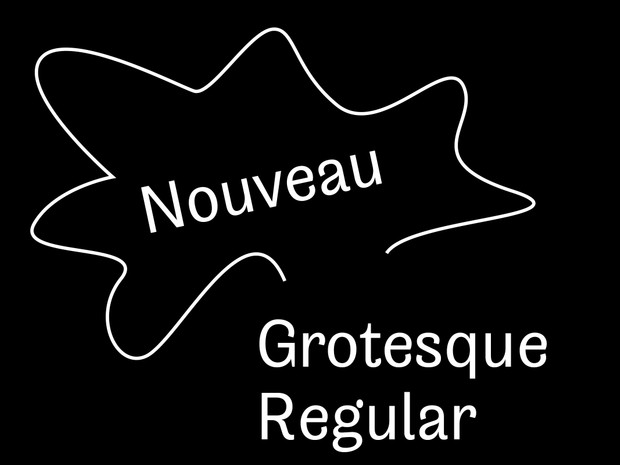 Nouveau Grotesque Regular Desktop 1-3 User