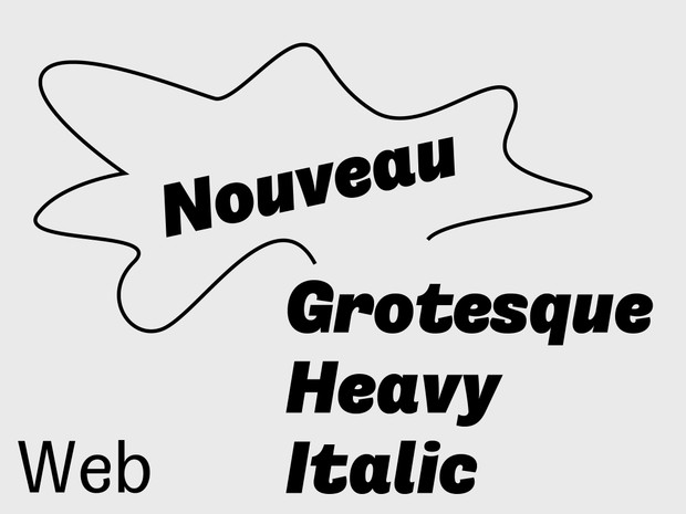 Nouveau Grotesque Heavy Italiuc Web 10.000 Pageviews