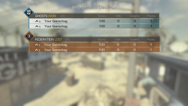 Call of Duty Ghosts - 2v2 Doubles Ladder GameBattles Fake Proof Template Pack