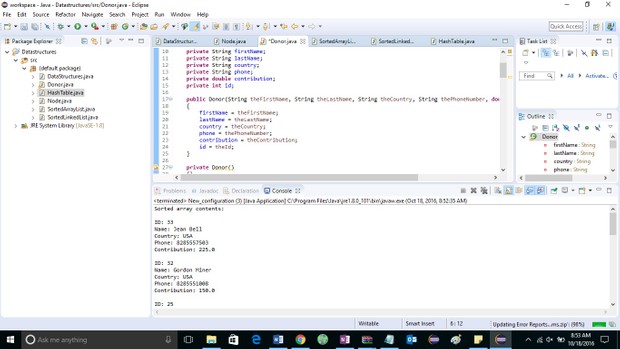 application for tracking contributors Solution