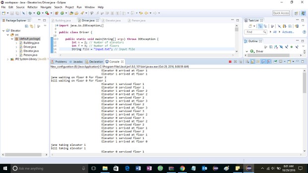 Project #2: Concurrency and Deadlock solution