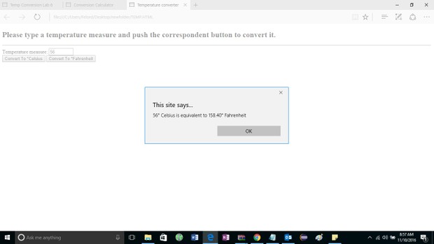 Temperature Converter Solution