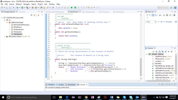 CIS247A iLab 5: Inheritance Solution