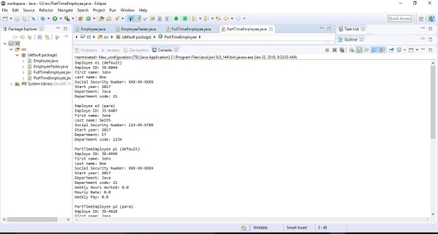 COP2337C Project Version 2 –Solution