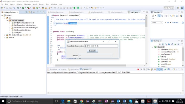 CMSC 350 Project 1 Solution