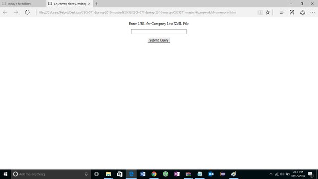 Homework: XML Exercise