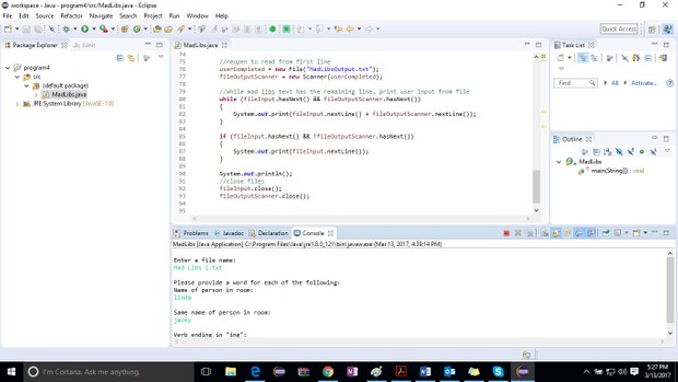 Program 4 Solved