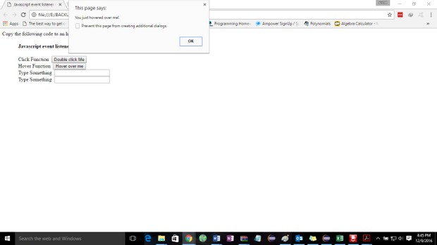 Event Listeners Solution