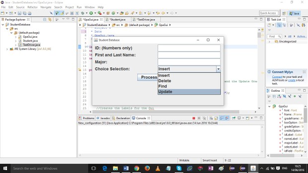 Project 4 Manage Student Database