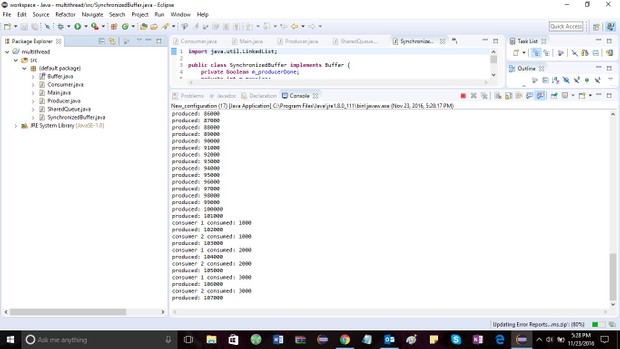 Assignment 7 concurrent programming via multiple threads Solution
