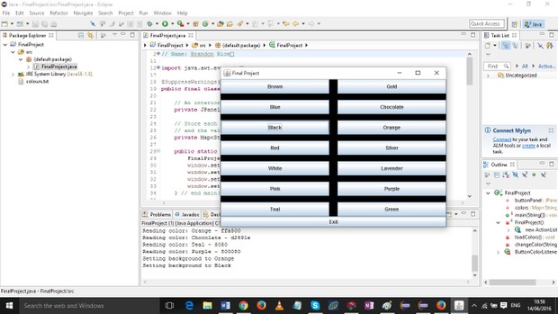 Final Project - Java Collections