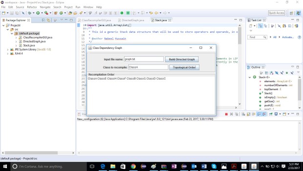 CMSC 350 Project 4 Solution