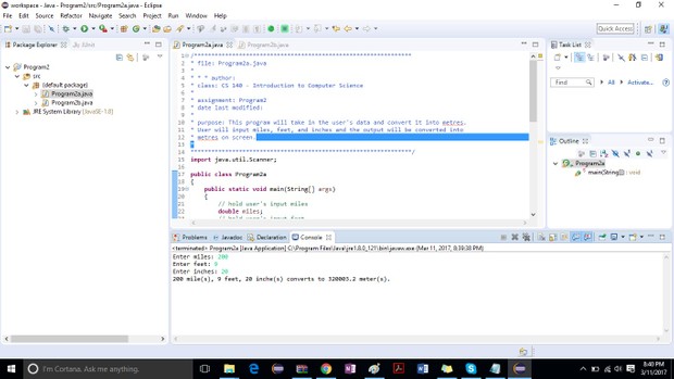 Program2a and b - Solution
