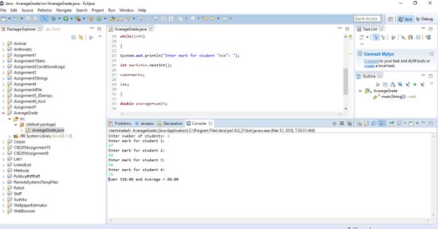 java program that asks the user how many students they have in a classroom