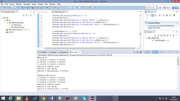 non-negative 3x3 Matrices