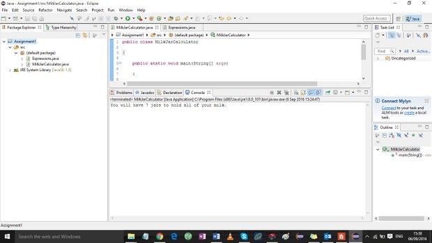 CSE 110 - Assignment #1 solution