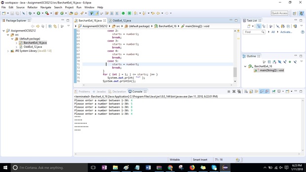CSIS 212 Programming Assignment 3 Bar Chart Printing Program Solution