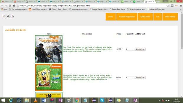 Shopping Cart