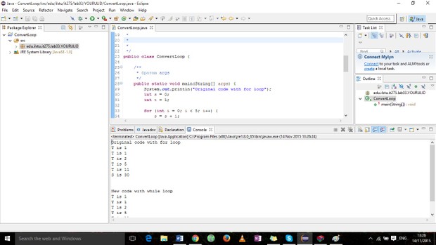 while Loop