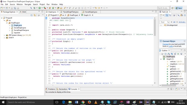 Create a GraphUMUC generic class _SOLUTION