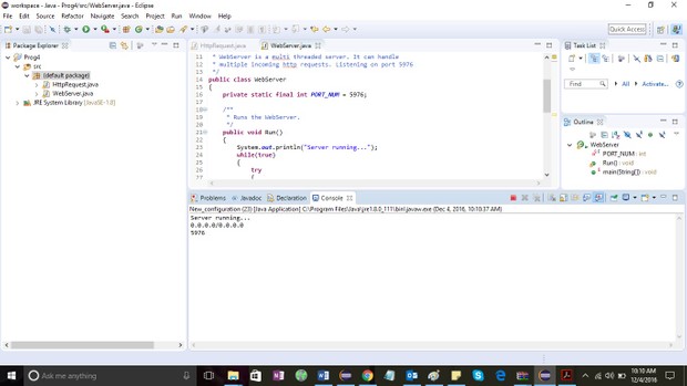 Program #4 Solution